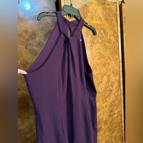 Julia Jordan - size 16 - halter neck wide leg jumpsuit - Picture 6 of 15